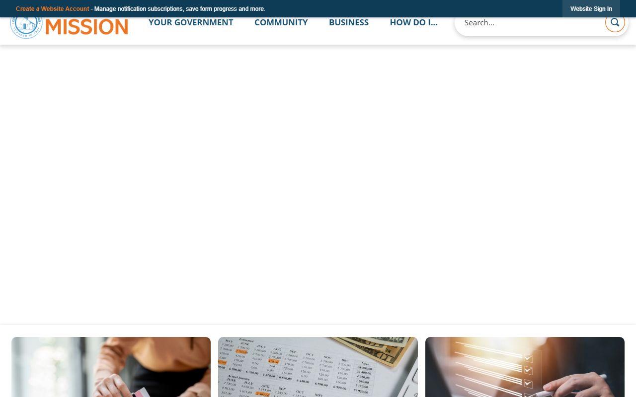 Mission Texas city portal for traffic ticket records and municipal court